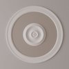 Ekena Millwork 29 3/4-in. OD x 23 3/4-in. ID x 3-in. W x 3/8-in. P Monique Ceiling Ring Kit CRK29MO